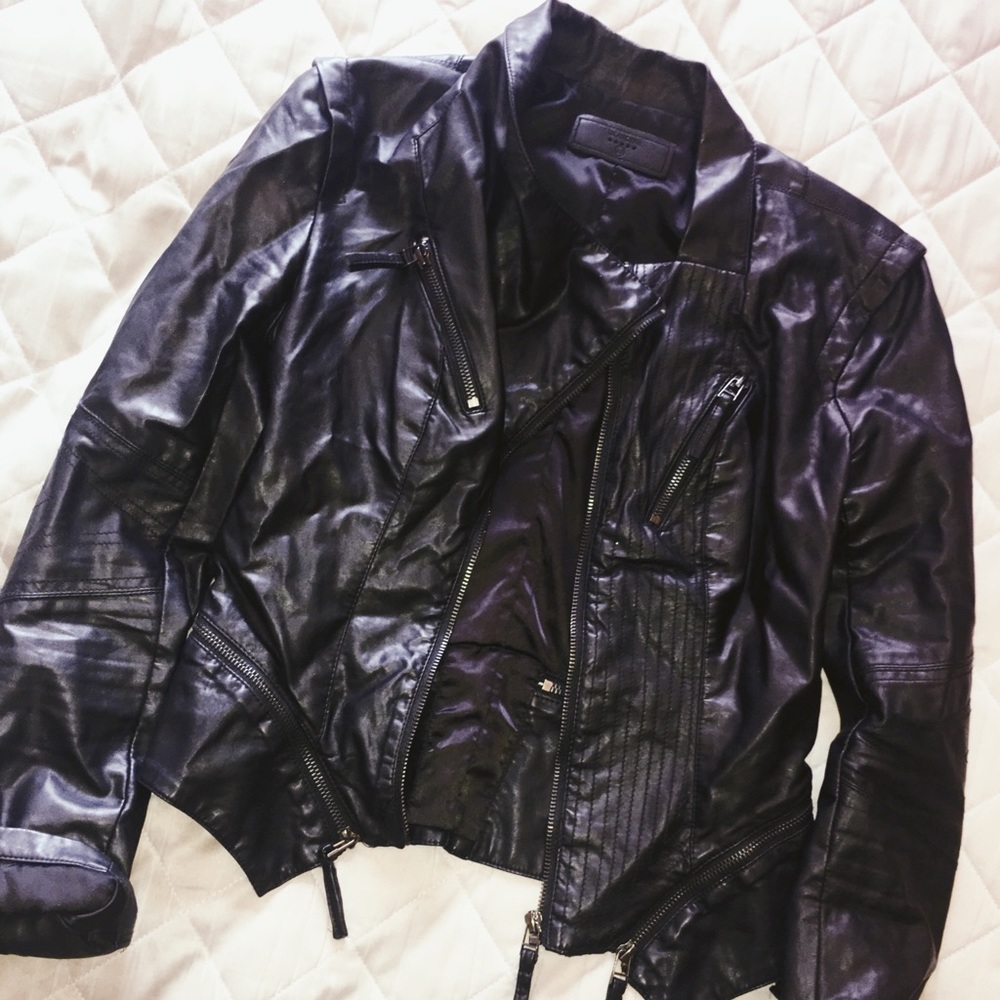BLANKNYC FAUX LEATHER JACKET